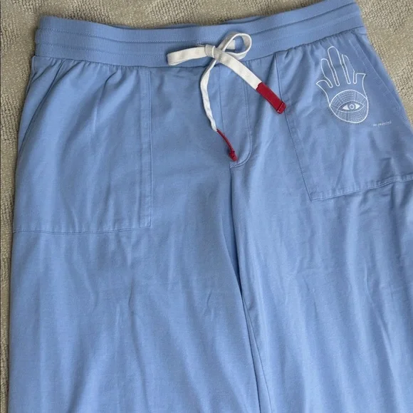 Peace Love World Love 2 Love Light Regular Crop Pant - Blue - Picture 7 of 12